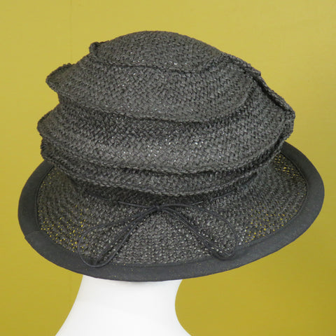 Frizbi, Black with Fabric Edge