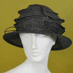 Frizbi, Black with Fabric Edge