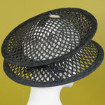 Pop Up, Black Mesh with Fabric Edge