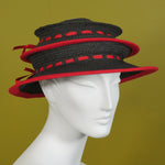 Pop Up, Black with Red Edge