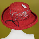 Lido, Red with Mesh Sides