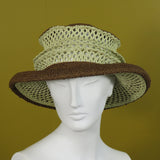 Lido Pop Up, Brown with Ecru Mesh Side