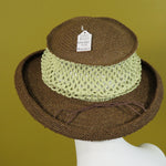 Lido Pop Up, Brown with Ecru Mesh Side