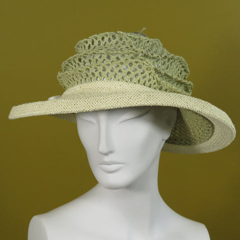 Lido, Ivory and Celery Mesh Crown