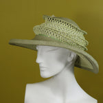 Lido Pop Up, Neutral Colors, Flat Weave Brim and Top