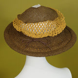 Wired Pop Up, Brown and Ochre