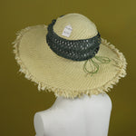 Wired Frizzle, Basketweave Neutral and Olive