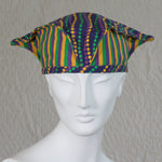Kabuki Tri Fi, Mardi Gras Beads Print, Size Small