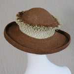 Frizzle, Brown and Beige, Mesh Side