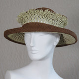 Frizzle, Brown and Beige, Mesh Side