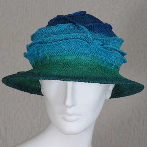 Frizbi, Blue Green Ombre