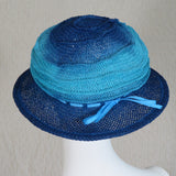 Frizbi, Royal Blue and Turquoise Ombre