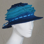 Frizbi, Royal Blue and Turquoise Ombre