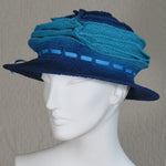 Frizbi, Royal Blue and Turquoise Ombre