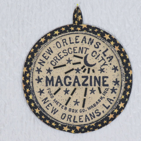 Magazine Potholder (as shown)