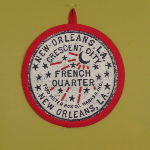 French Quarter Potholder (as shown)