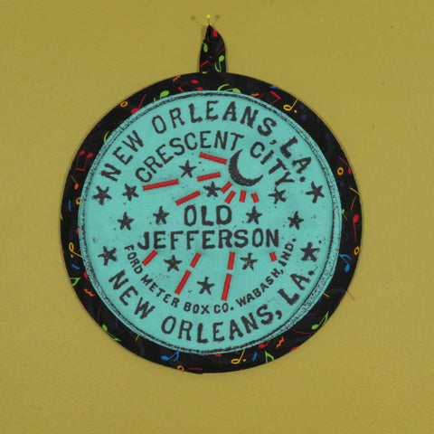 Old Jefferson Potholder (as shown)