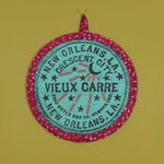 Vieux Carre Potholder (as shown)