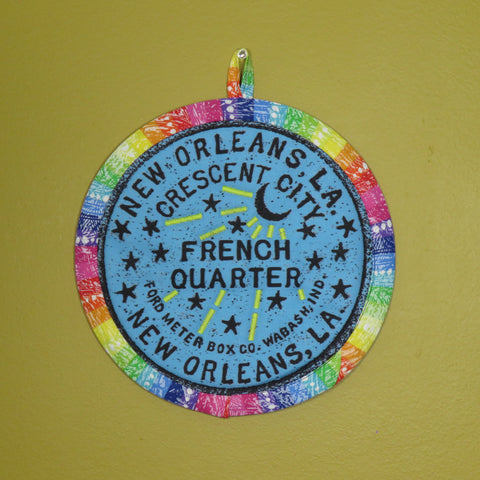 French Quarter Potholder (as shown)