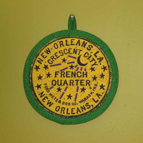 French Quarter Potholder (as shown)