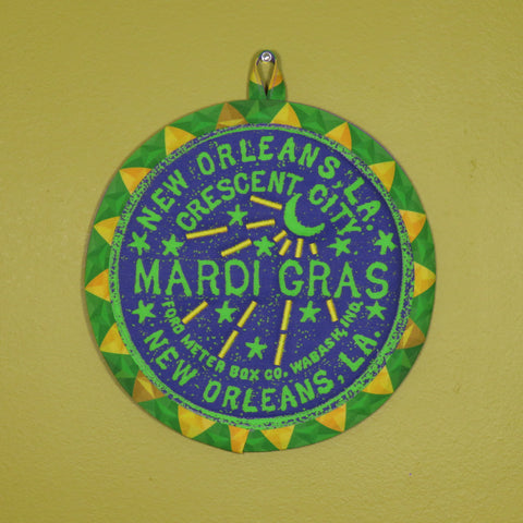 Mardi Gras Potholder (as shown)