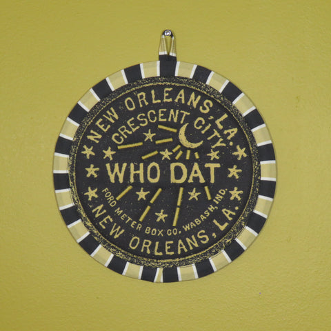 Who Dat Potholder (as shown)