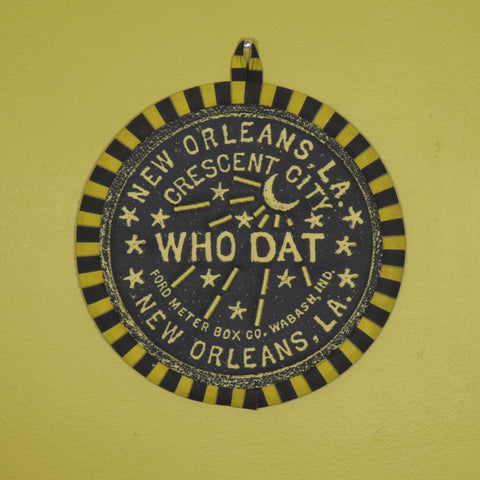 Who Dat Potholder (as shown)