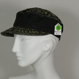Meter Engineer Cap, Gold on Black Cotton, Size Small