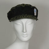 Watermeter Engineer Cap, Gold on Black Cotton, Size Large