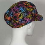 Kabuki Taxi Cap, Butterfly Print, Size Large