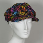 Kabuki Taxi Cap, Butterfly Print, Size Large