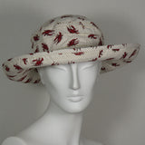 Sunbrero, Crawfish print Seersucker, Size Large
