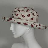 Sunbrero, Crawfish print Seersucker, Size Large