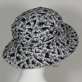 Soiree, Piano Keys Print, Size Medium