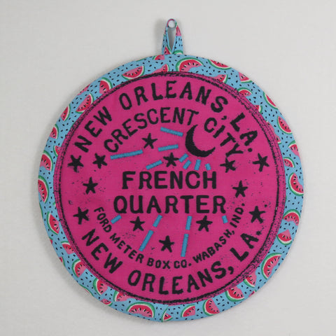 French Quarter Potholder (as shown)