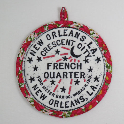 French Quarter Potholder (as shown)