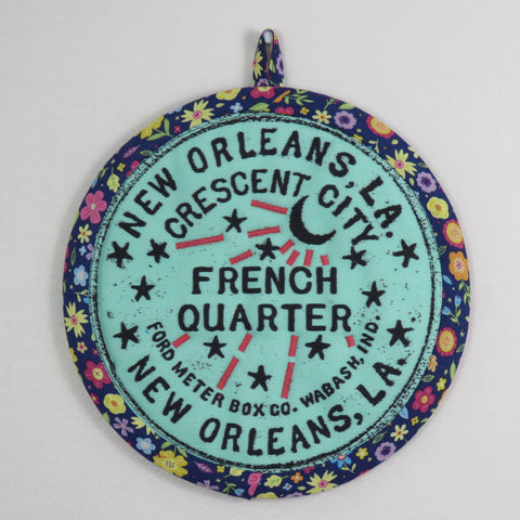 French Quarter Potholder (as shown)