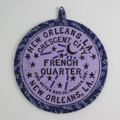 French Quarter Potholder (as shown)
