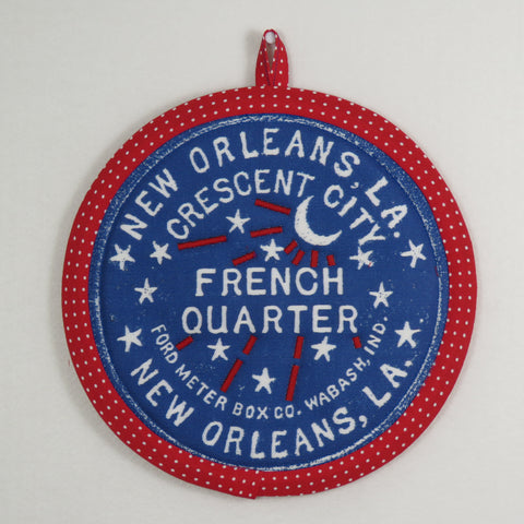 French Quarter Potholder (as shown)