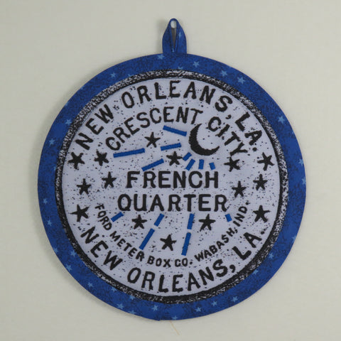 French Quarter Potholder (as shown)