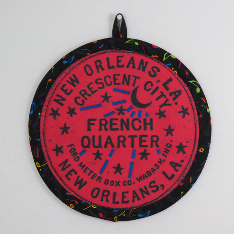 French Quarter Potholder (as shown)