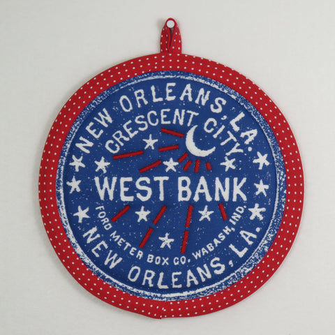 West Bank Potholder (as shown)