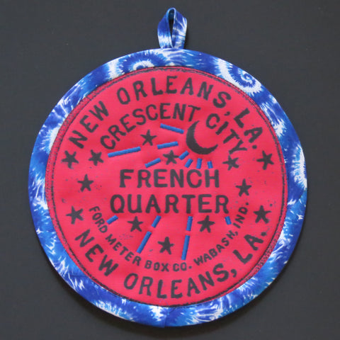 French Quarter Potholder (as shown)