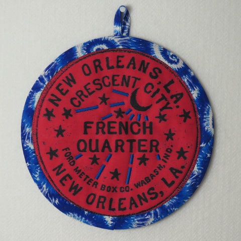French Quarter Potholder (as shown)