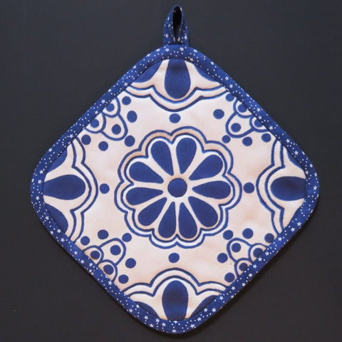 Talavera Tile Print Potholder