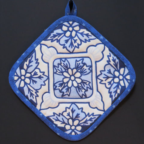 Talavera Tile Print Potholder