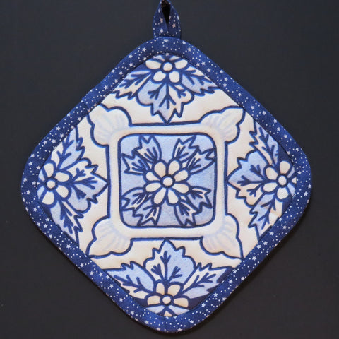 Talavera Tile Print Potholder