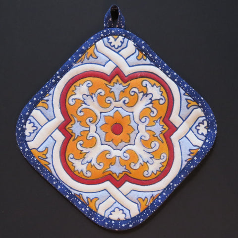 Talavera Tile Print Potholder