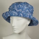 Soiree, Blue Waves, Size Medium