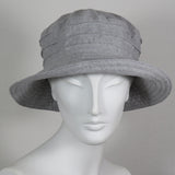Soiree, Grey Essex Linen, Size Medium